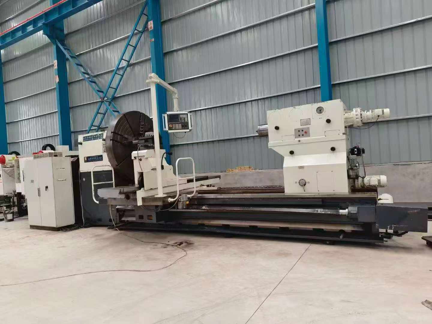 Used Pulisien CK 61220 Ax 4 Heavy-Duty CNC Horizontal Lathe with Siemens photo 2