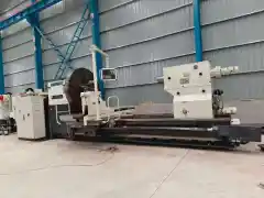 Used Pulisien CK 61220 Ax 4 Heavy-Duty CNC Horizontal Lathe with Siemens photo 2