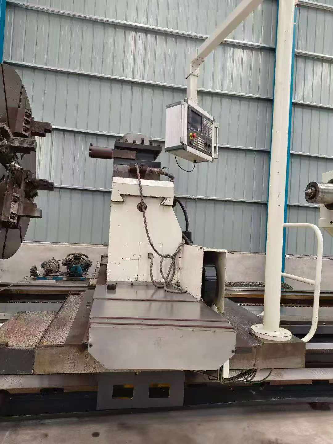 Used Pulisien CK 61220 Ax 4 Heavy-Duty CNC Horizontal Lathe with Siemens photo 3