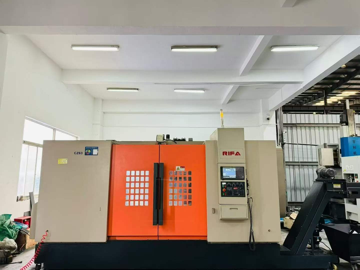 Used Rifa Precision CZ 63/1500 Slant Bed Turret-Type CNC Lathe photo 1
