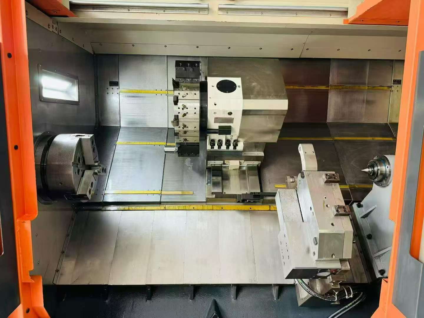 Used Rifa Precision CZ 63/1500 Slant Bed Turret-Type CNC Lathe photo 3