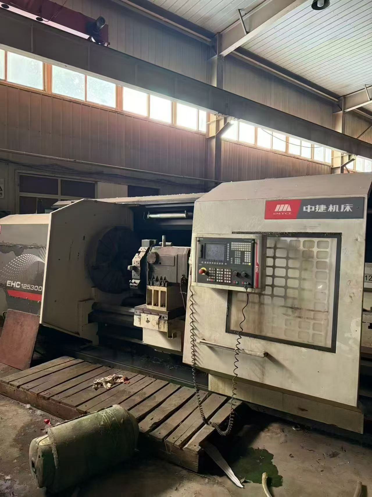 Used Shenyang 125300 CNC Lathe with Siemens Control photo 1