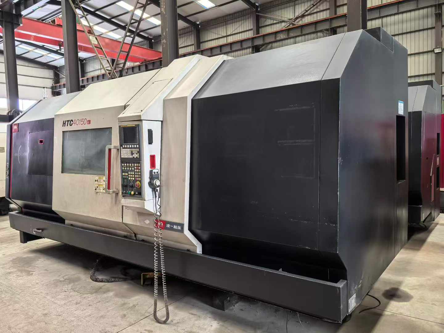 Used Shenyang 40150 Slant Bed CNC Lathe, Fanuc Control photo 2