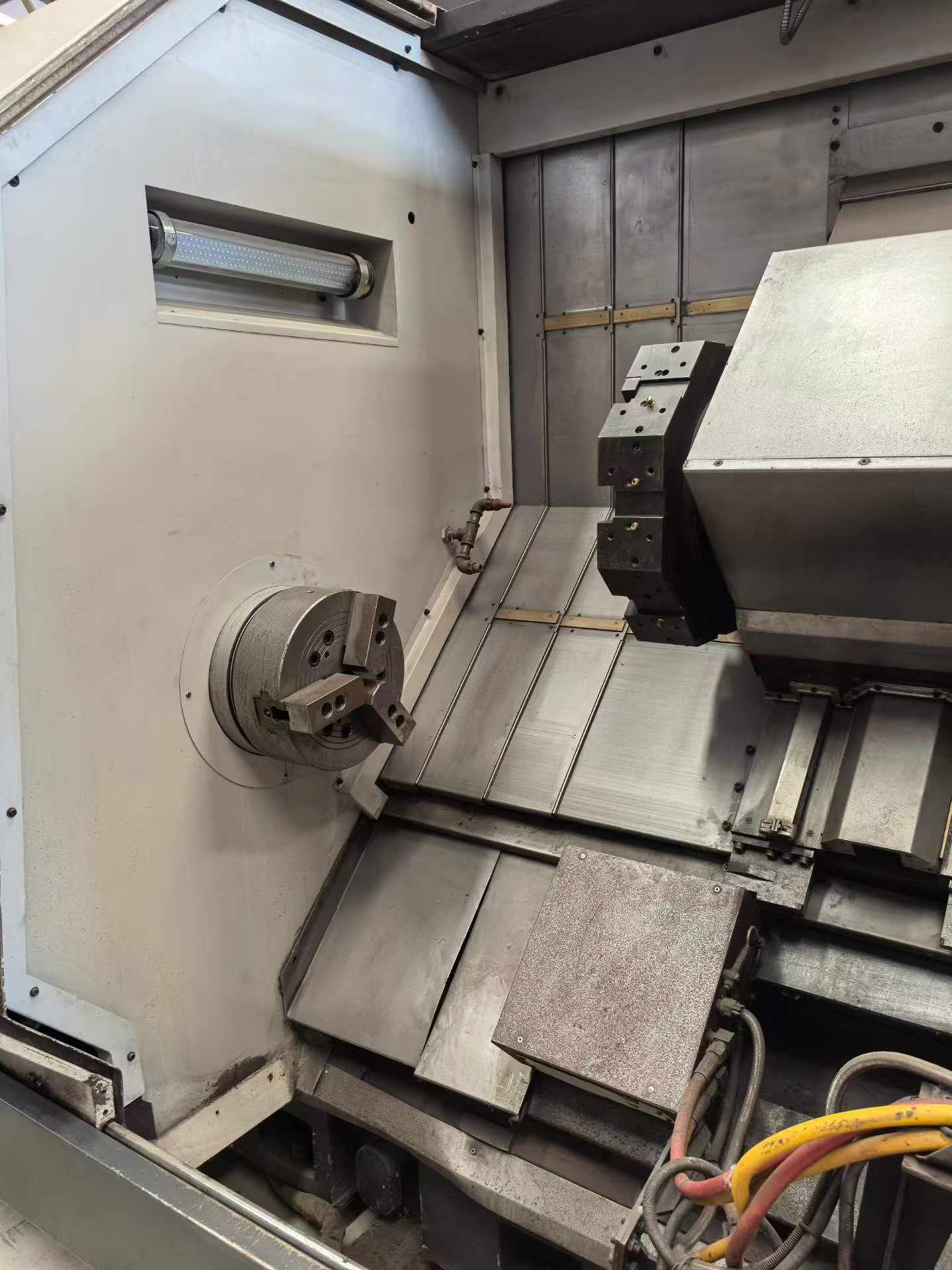 Used Shenyang 40150 Slant Bed CNC Lathe, Fanuc Control photo 3