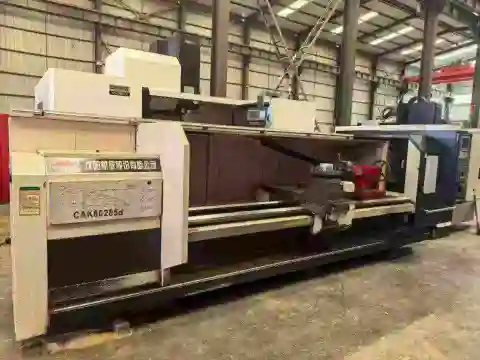 Mesin Bubut CNC Shenyang 80285 Bekas dengan Kontrol FANUC