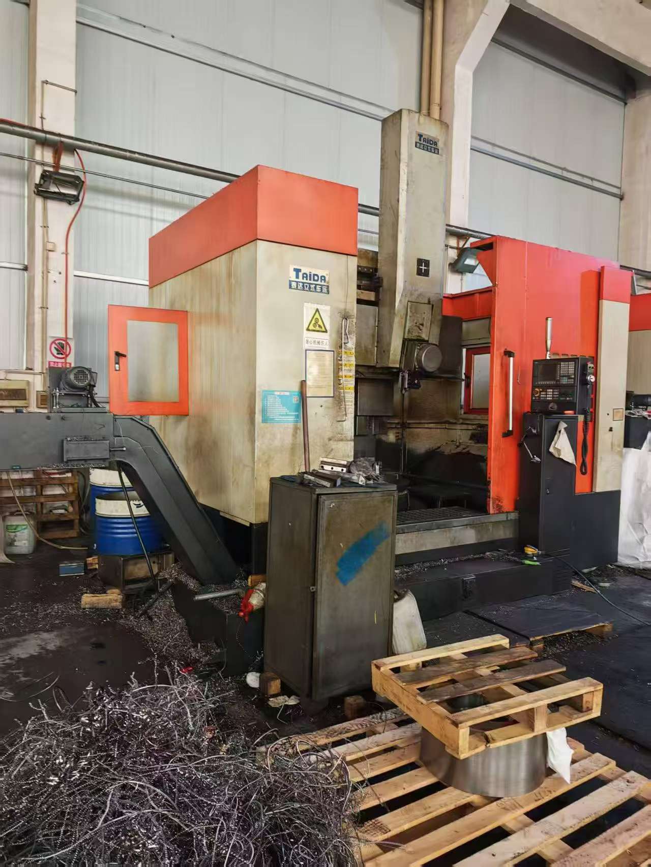 Used Taida CNC Vertical Lathe 1.25 m with Siemens Control photo 1