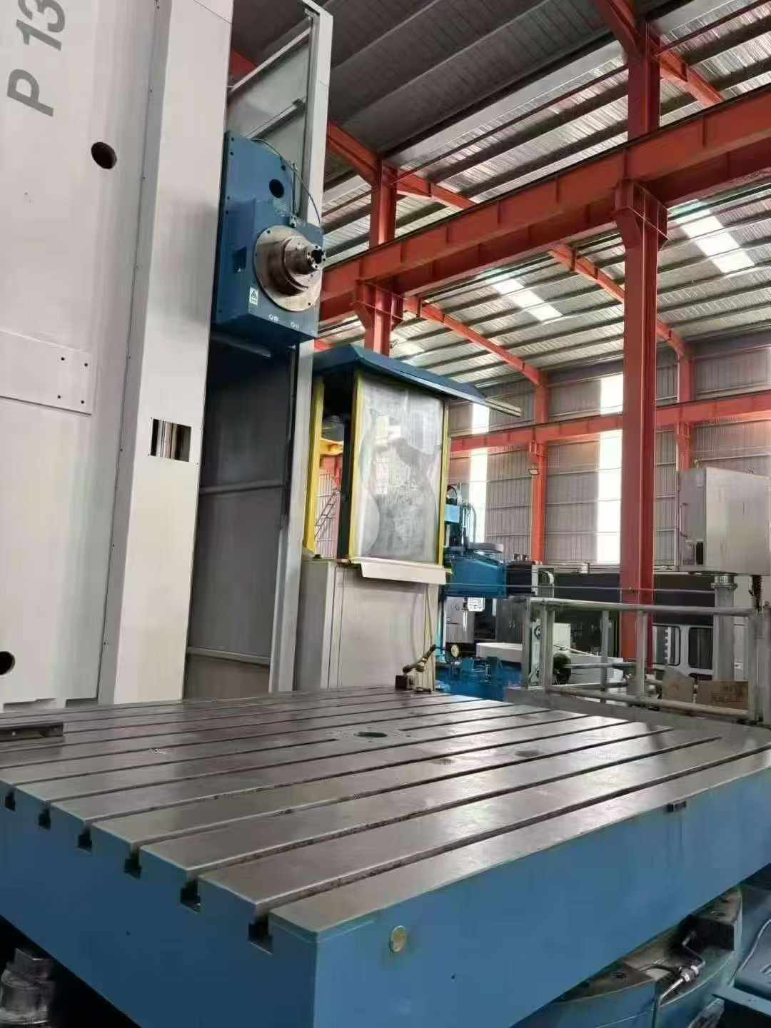 Used UNION 130 CNC Floor-Type Boring & Milling Machine with Siemens 840 D photo 2