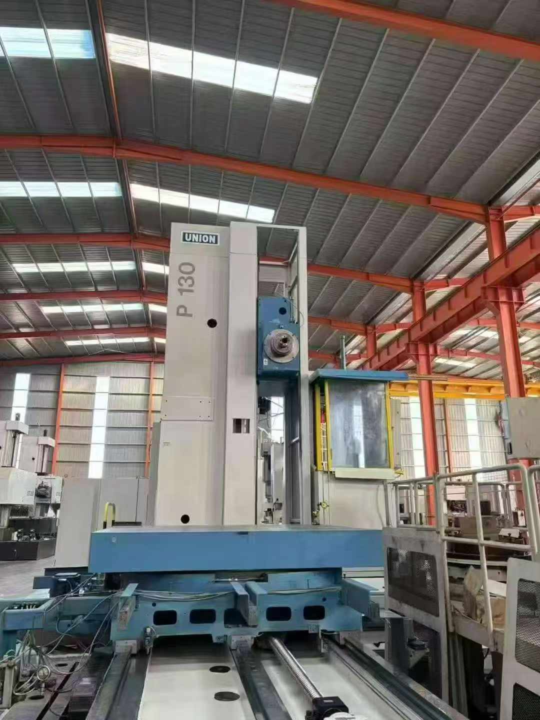 Used UNION 130 CNC Floor-Type Boring & Milling Machine with Siemens 840 D photo 4