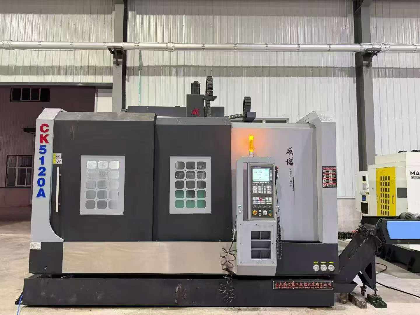 Used Weino Heavy Industry CK 5120 High-Speed CNC Vertical Lathe