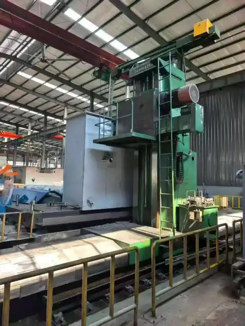 เครื่องเจาะพื้น CNC Wuhu TKJ 6216 มือสอง