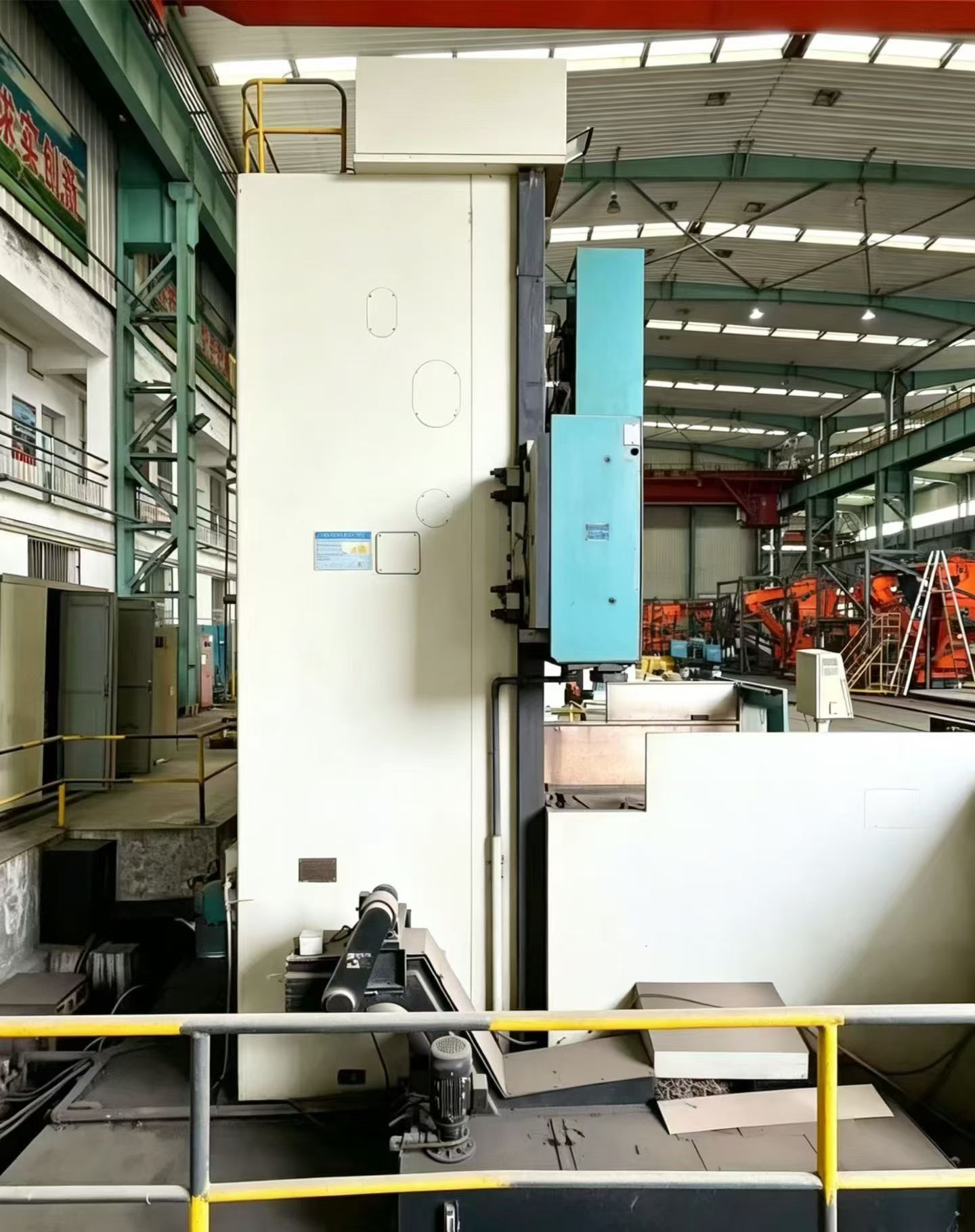 Used Wuzhong CK 5131 B CNC Vertical Lathe with Siemens Control photo 4
