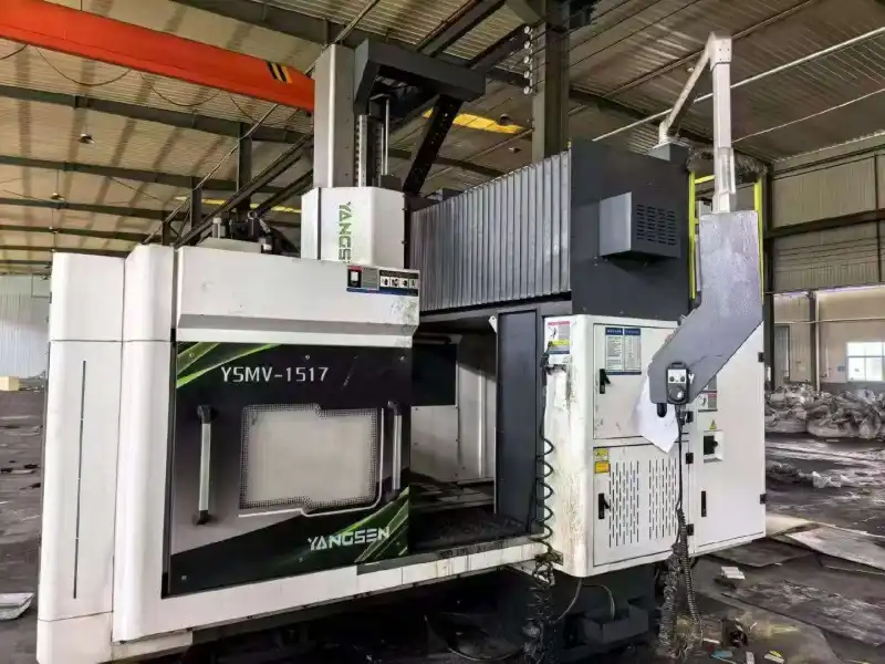 Used Yang Sen 1517 CNC Gantry Milling Machine with Fanuc Plus photo 1