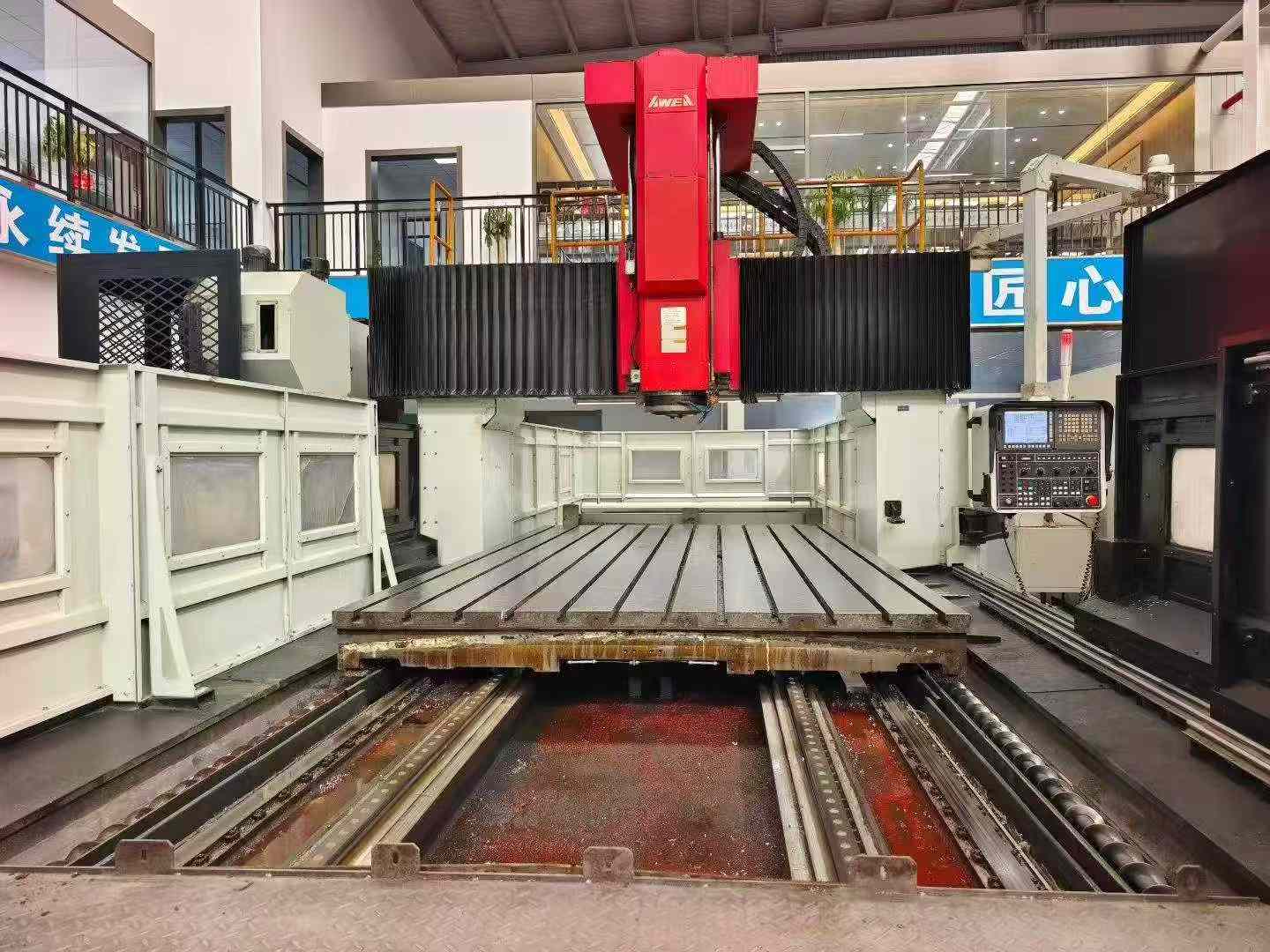 Used Yawei 4025 CNC Gantry Machining Center with Fanuc photo 2