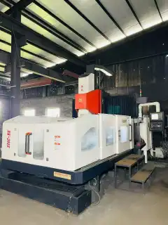 Used Yong Sen 2015 Gantry Machining Center with Fanuc MF Control, BT50 Spindle photo 8