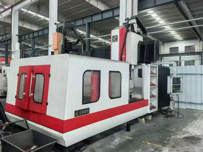 Used Zhengyou 2513 CNC Gantry Milling Machine with Mitsubishi M 80 Control photo 1