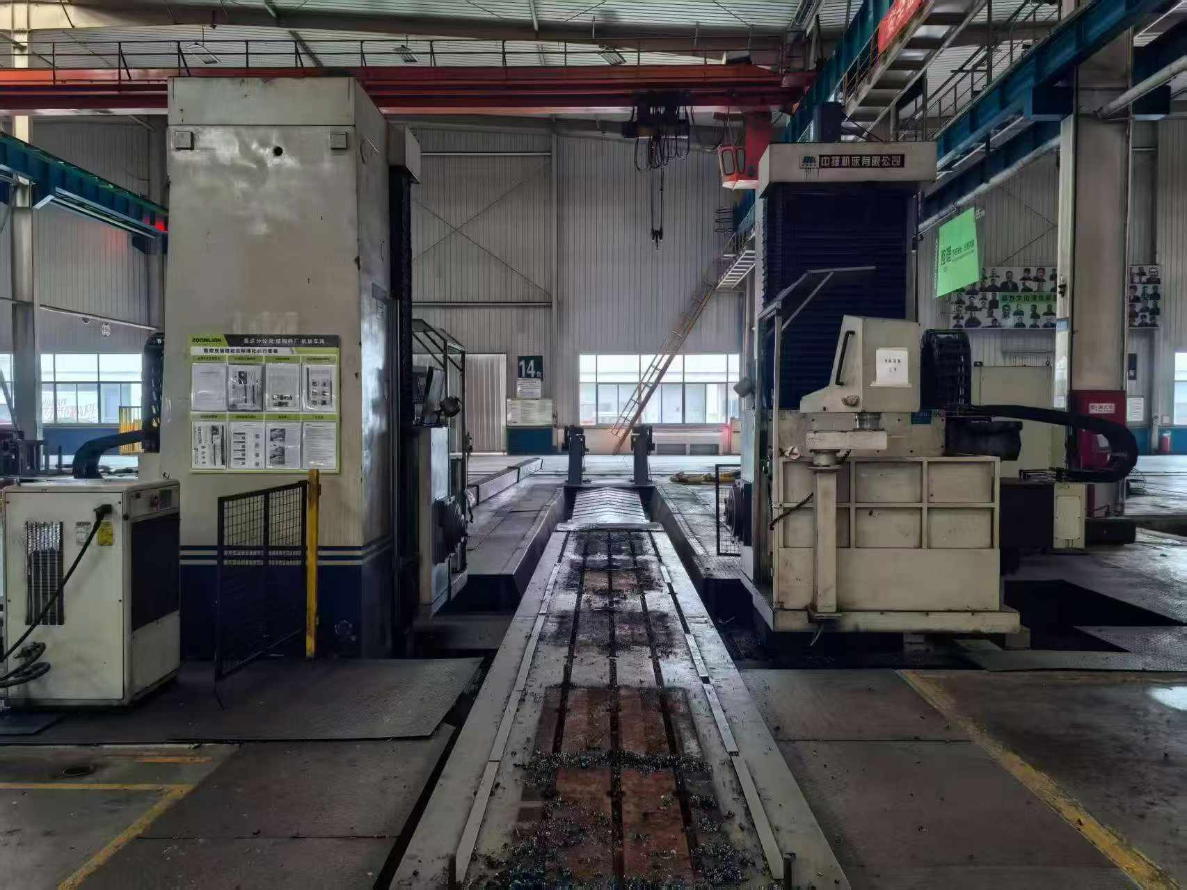 Used Zhongjie 6813 CNC Double-Sided Boring Machine with Siemens 840 D photo 3