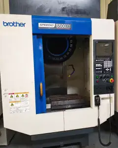 Used Brother S 500 X 1 Vertical Machining Center photo 3