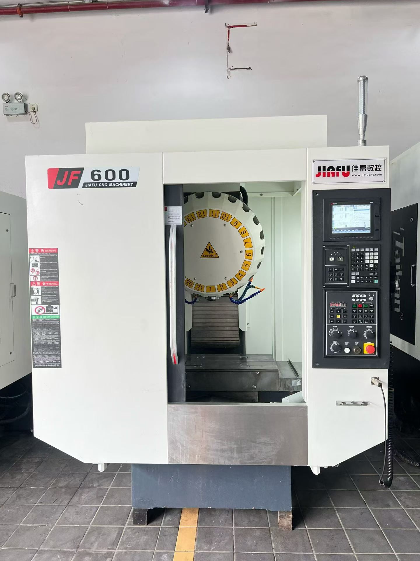 Jiafu T 600 Vertical Machining Center - Nearly New - Two Units Available photo 2