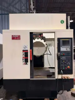 Used JiRFINE T-5 A Vertical Machining Center with FANUC MD Controller photo 1