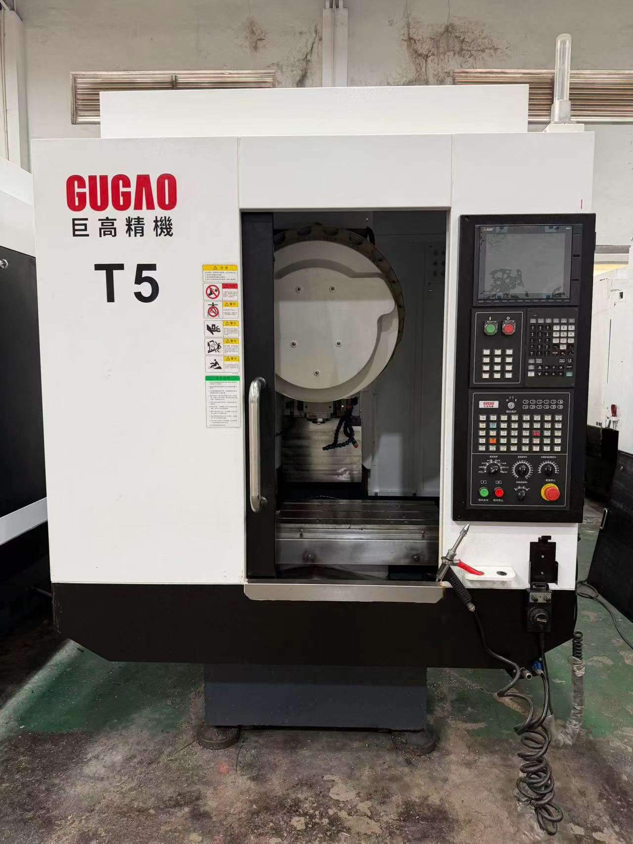Used Jugao TC 540 Drilling and Tapping Center with Mitsubishi M 80 V