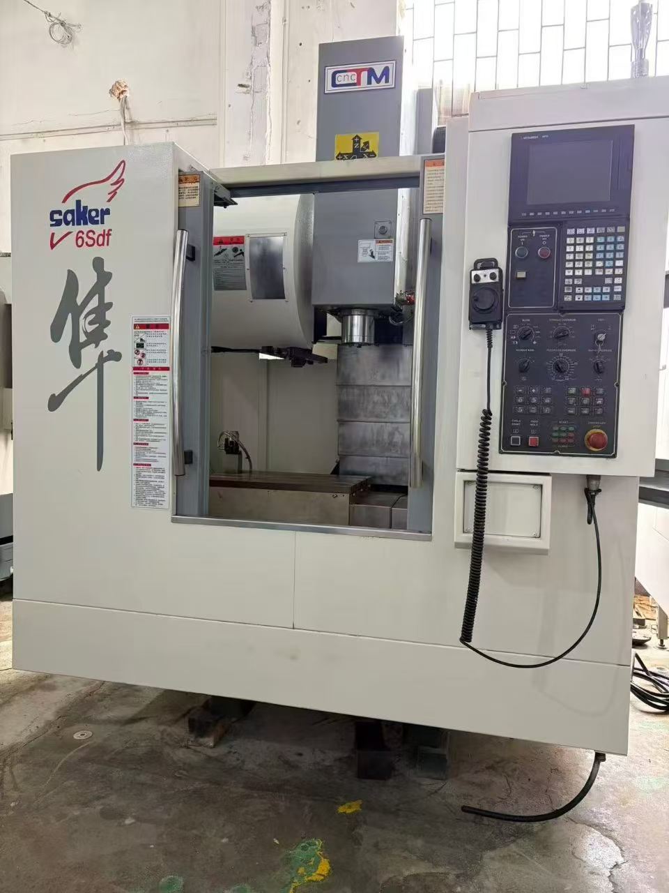 Used Xinquan 650 Vertical Machining Center with Mitsubishi M 70 A
