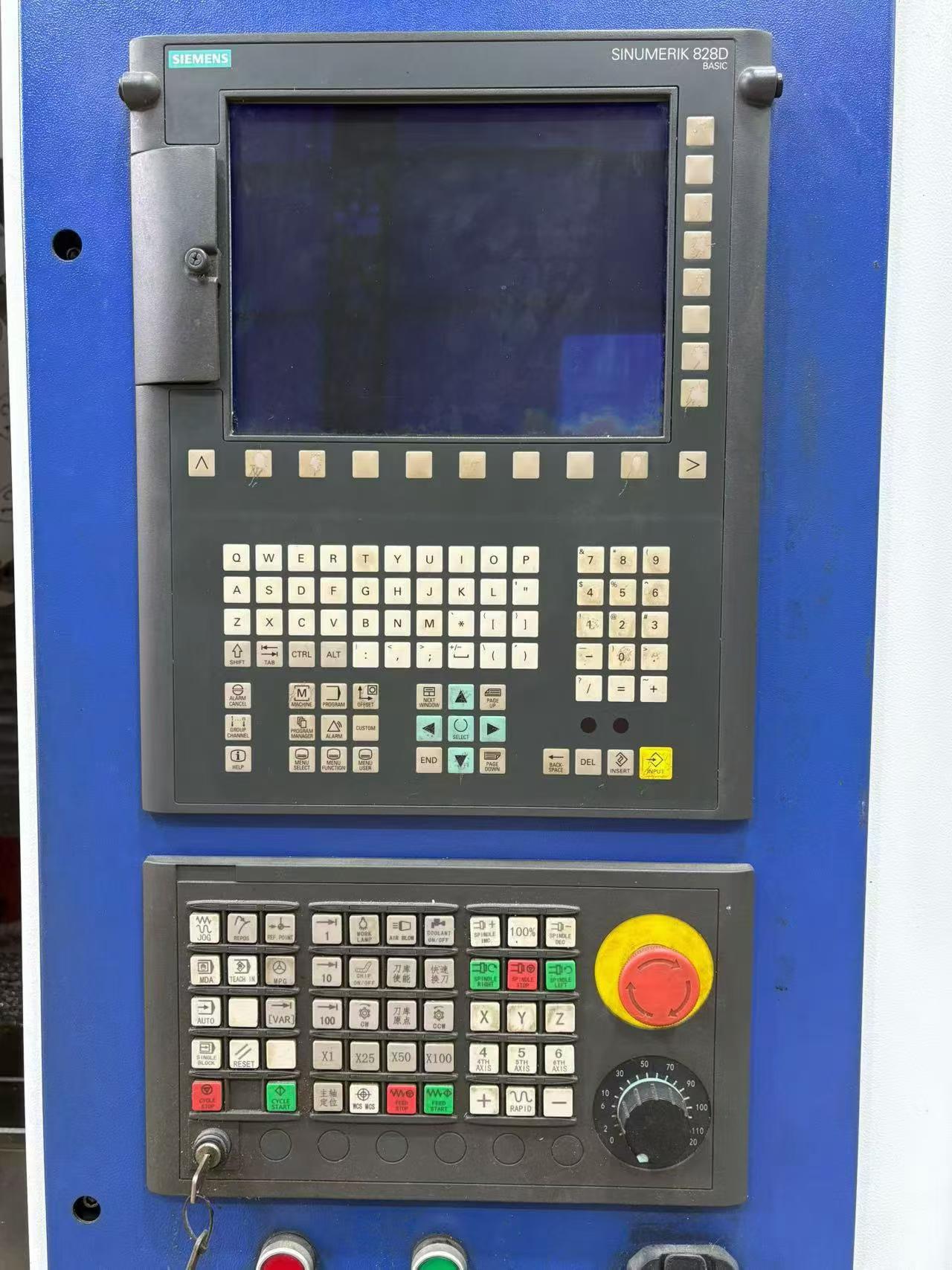 Taiqiao T 6 Drilling and Tapping Center with Siemens 828 D photo 2