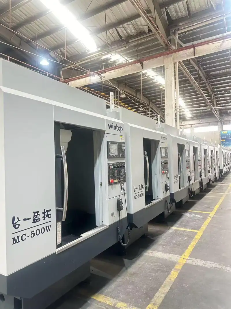 Taiwan First T 500 Vertical Machining Center with Mitsubishi M 80 A photo 1