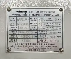 Taiwan First T 500 Vertical Machining Center with Mitsubishi M 80 A photo 7