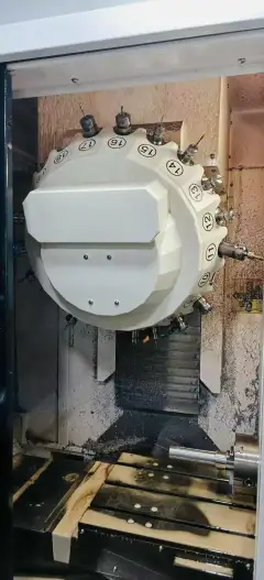 Taiwei T 6 Drilling and Tapping Center with Mitsubishi M 80 Control photo 4