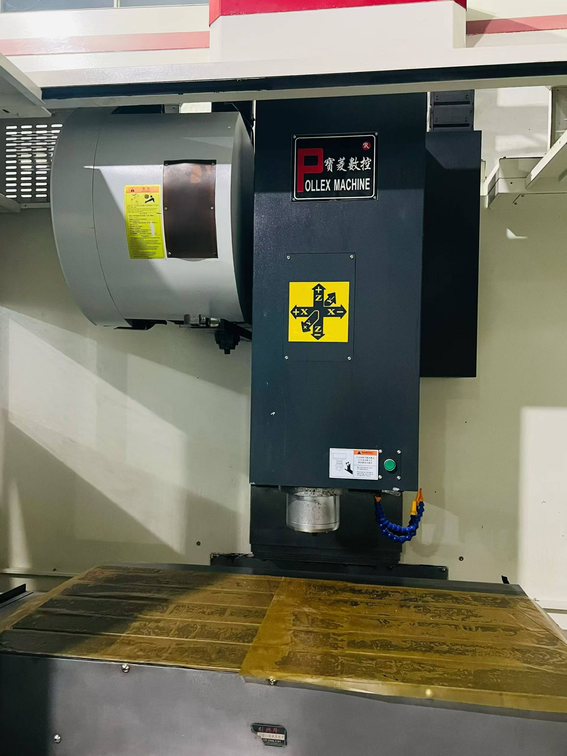 Used Baoling 1166 Heavy-Duty Machining Center with Mitsubishi M 80 photo 2