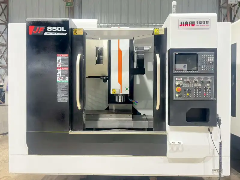 Used Jiafu 850 L Vertical Machining Center with Mitsubishi M 80 photo 1