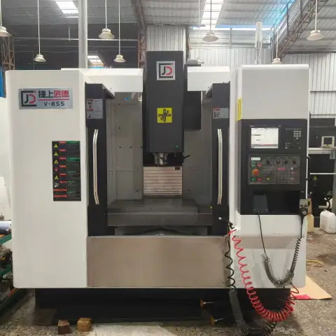 Pusat Pemesinan Vertikal Jieshang Jiangde 855 Bekas dengan Kontrol Mitsubishi M80A