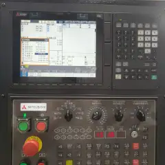 Used Jieshang Jiangde 855 Vertical Machining Center with Mitsubishi M 80 A Control photo 2