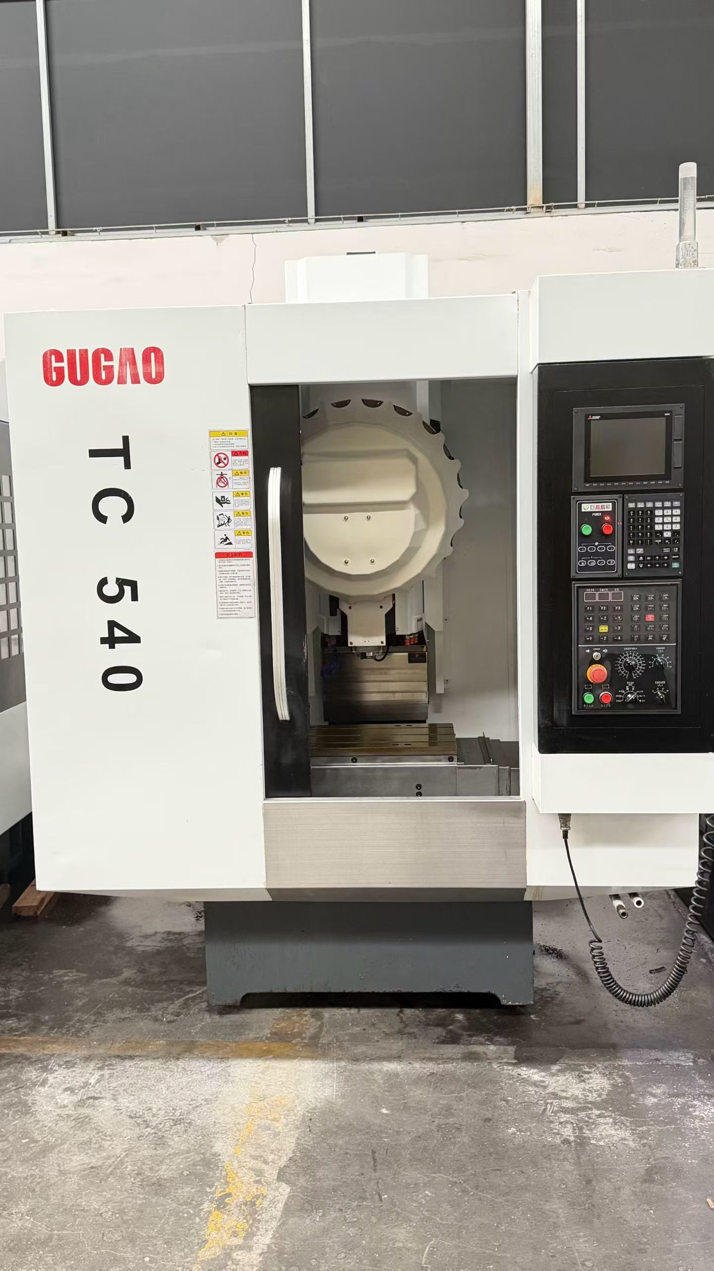 Used Jugao 540 Drilling and Tapping Center with Mitsubishi M 80 photo 2