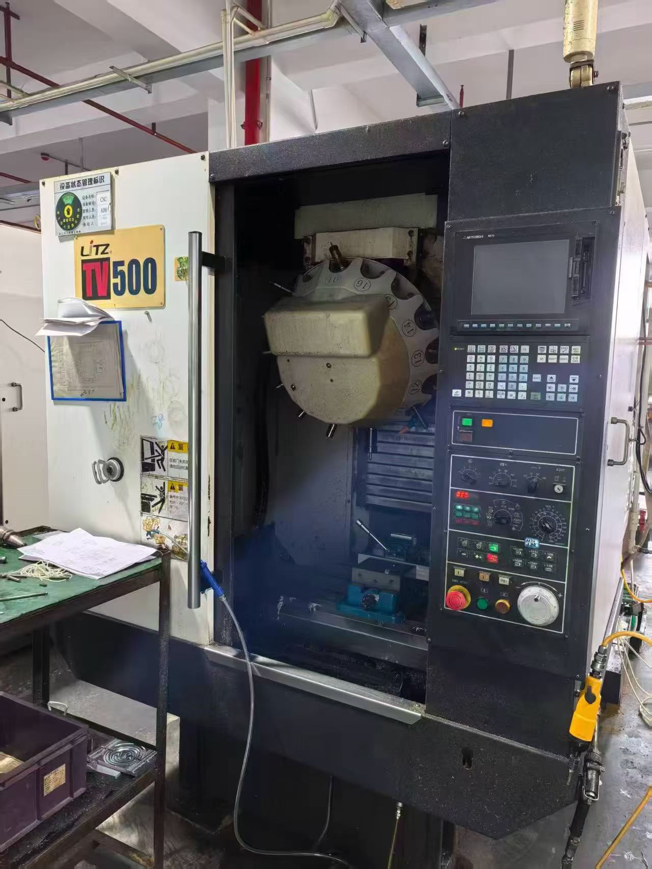Used Leadwell T-500 Vertical Machining Centers - Lot of 16 photo 2
