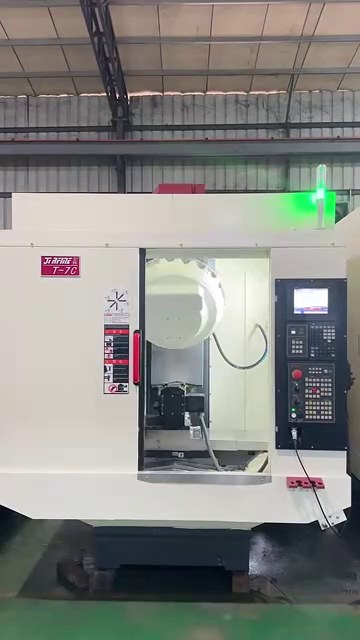 Used Qiaofeng T 7 Machining Center with Mitsubishi M80 Control, 21-Tool Servo Tool Magazine, 20000 RPM