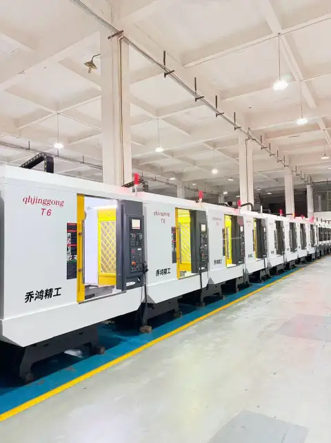 Centro de mecanizado vertical Qiaohong Precision T-600 usado con Mitsubishi M 80