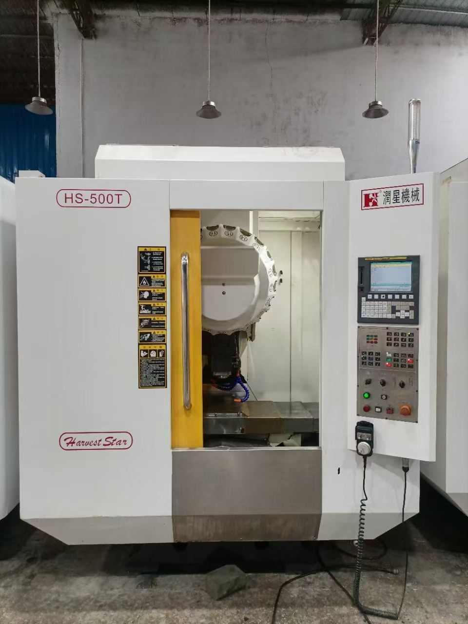 Used Runxing T 5 Drilling and Tapping Center with Fanuc MF Control photo 1