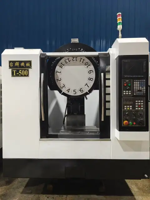 Used Taiqun T 500 Machining Center with Mitsubishi M70 Control