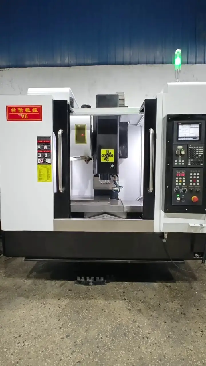 Used Taixin V 6 Vertical Machining Center with Mitsubishi M 80 video thumbnail