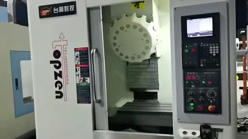 Used Taizhen T 640 Heavy Duty Drilling and Tapping Center video thumbnail