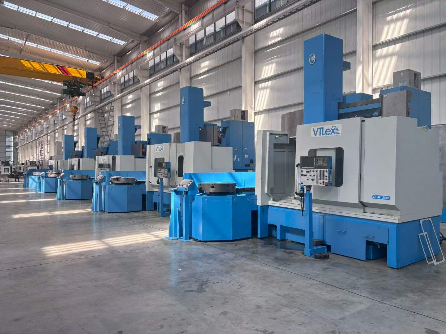 2014 OM VTLEX 915 CNC Vertical Lathe with Fanuc 31 i-MODEL B Control photo 1