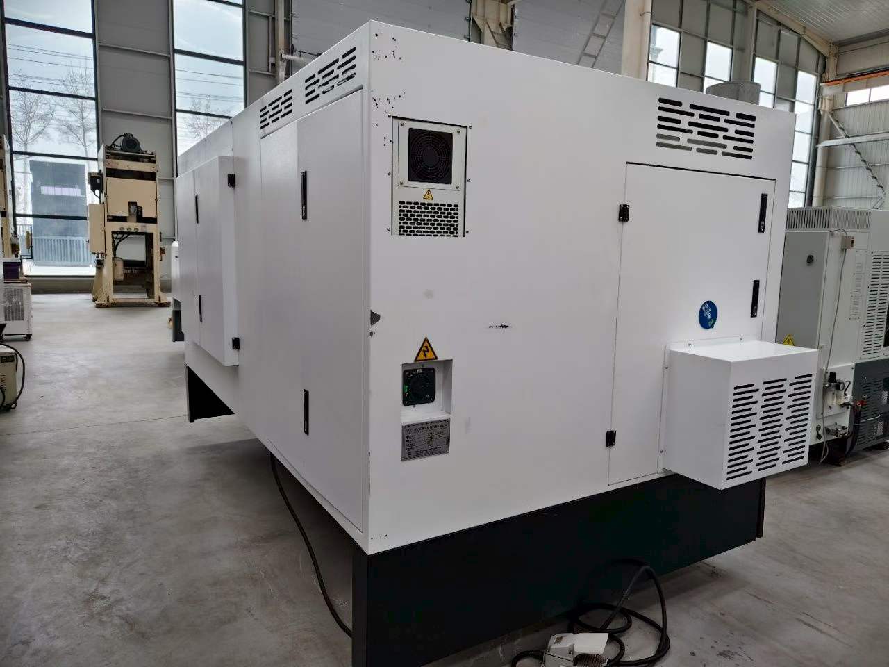 2022 Zhengborui T 60 D-750 CNC Lathe with Mitsubishi E 80 photo 3