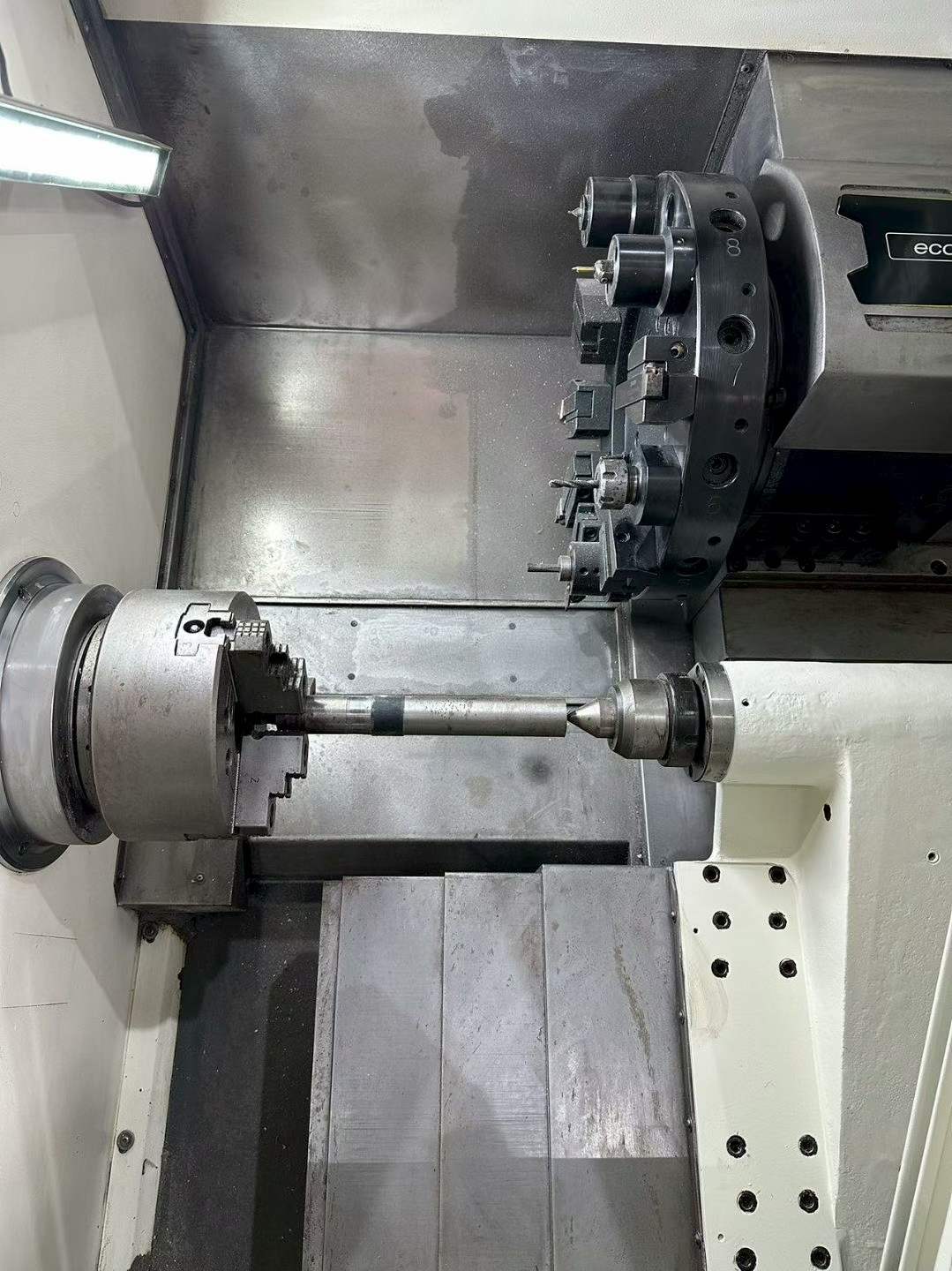 DMG MORI CTX 310 ecoline CNC Lathe with Siemens 840 D, 8" Chuck, 12-Station Turret, 2013 photo 3