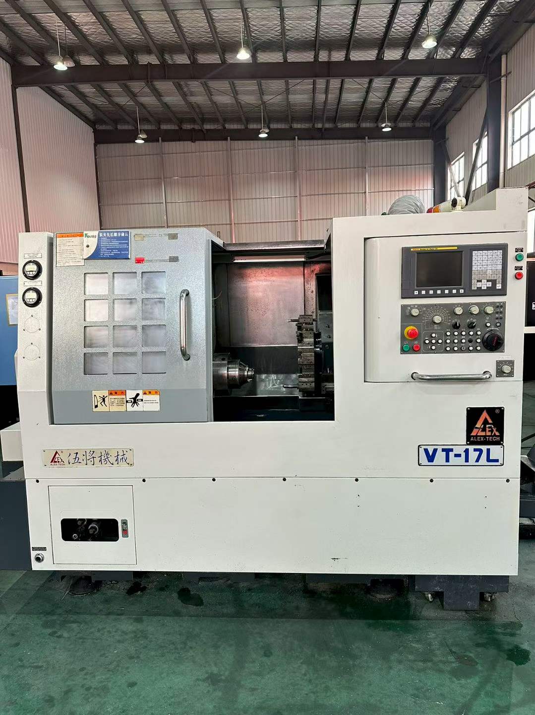 Taiwan Wu Jiang VT-17 CNC Lathe, Two Units (2014 & 2016) photo 1