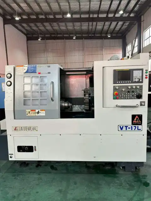 Mesin Bubut CNC Taiwan Wu Jiang VT-17, Dua Unit (2014 & 2016)