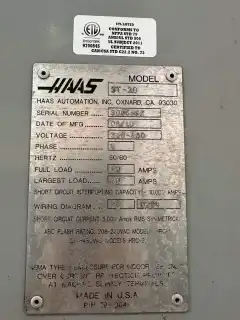 Used Haas ST-30 CNC Lathe photo 6