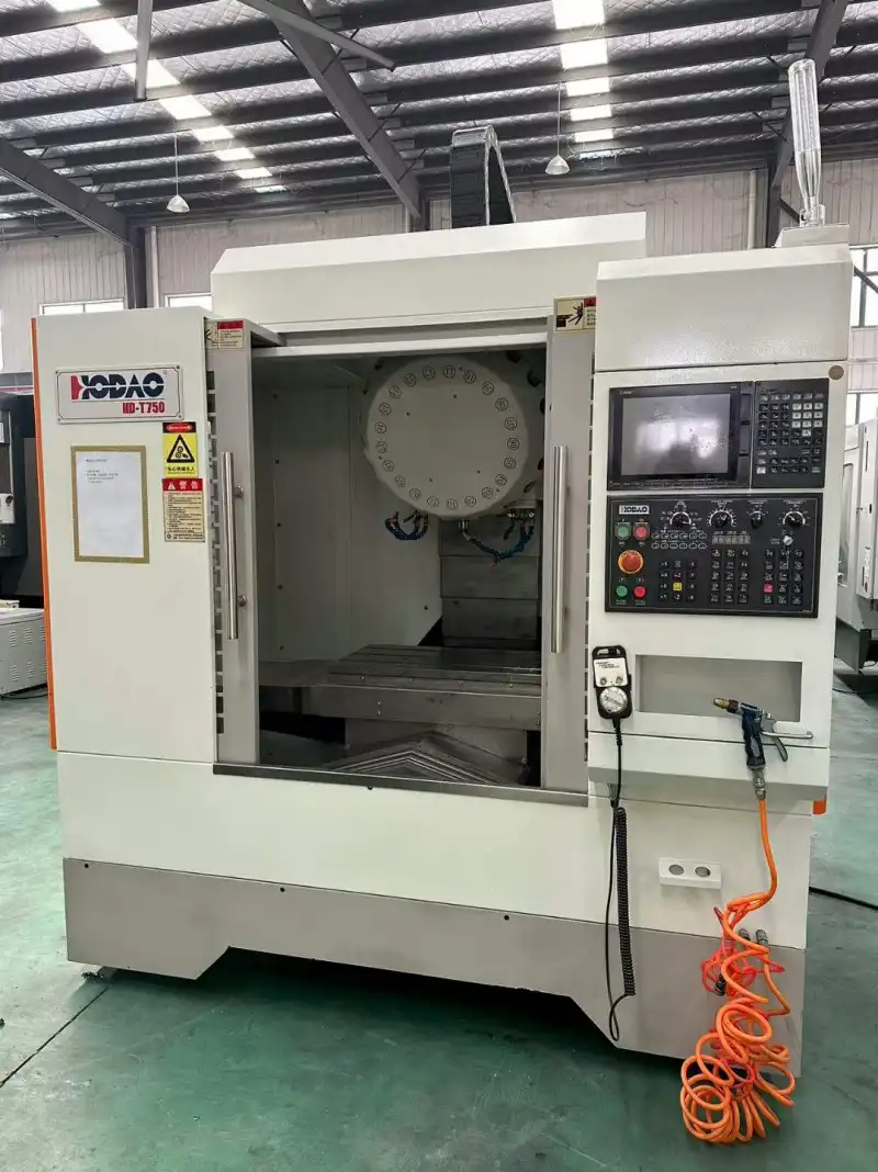 Used Houdao HD-750 Drilling and Tapping Center with Mitsubishi M 80 photo 1