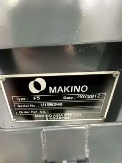 Used Makino F 5 Vertical High-Speed Machining Center photo 9