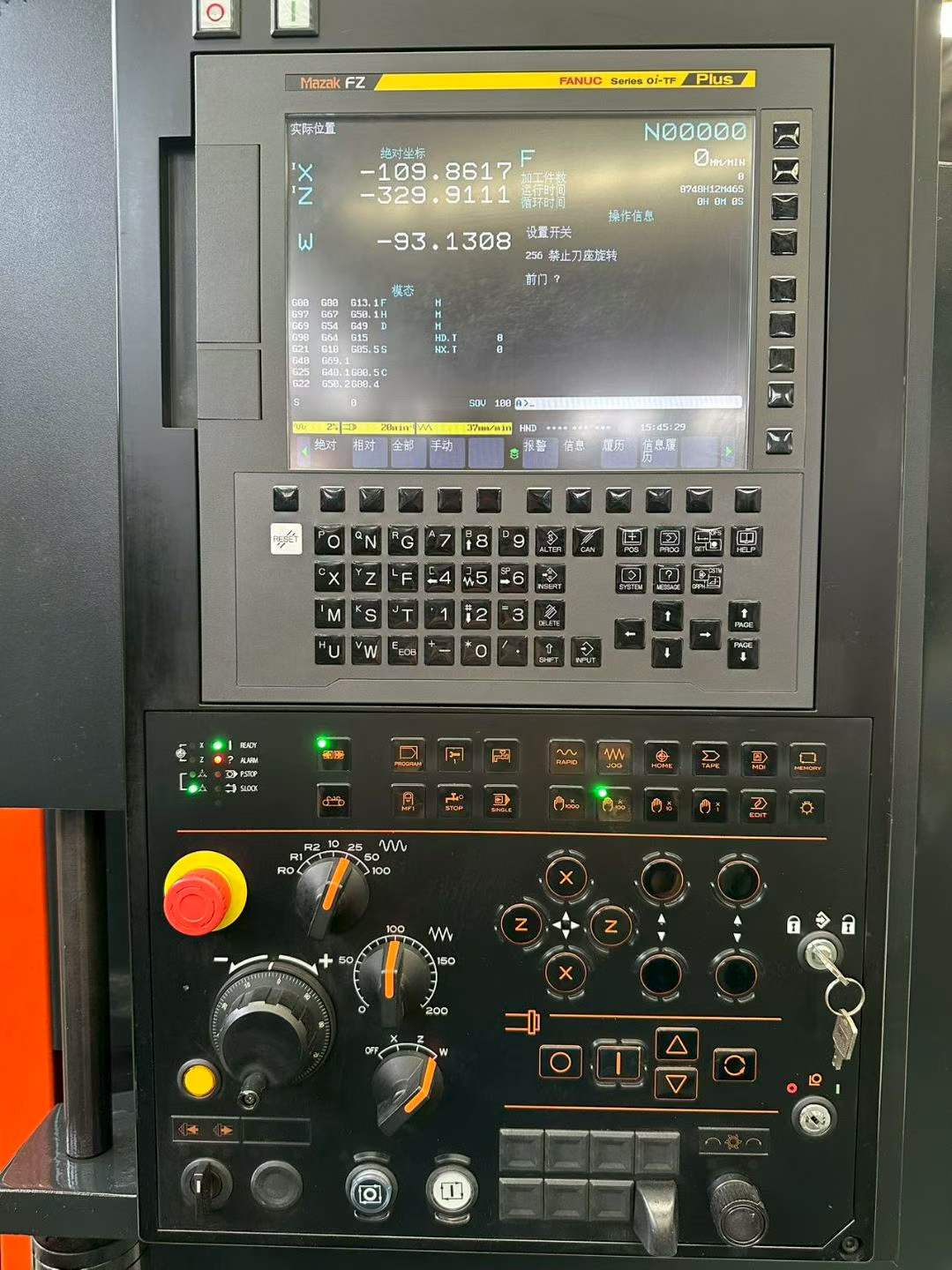 Used Mazak QTE-300 L CNC Lathe with Fanuc Control photo 2